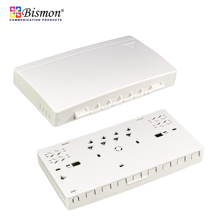 Fiber optic box กล่องพักสาย 8 Ports Socket Panel FTTx Box (กล่องเปล่า)
